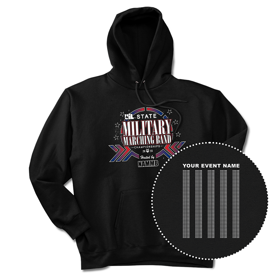 2023 UIL State Military Marching Band Championships Hoodie