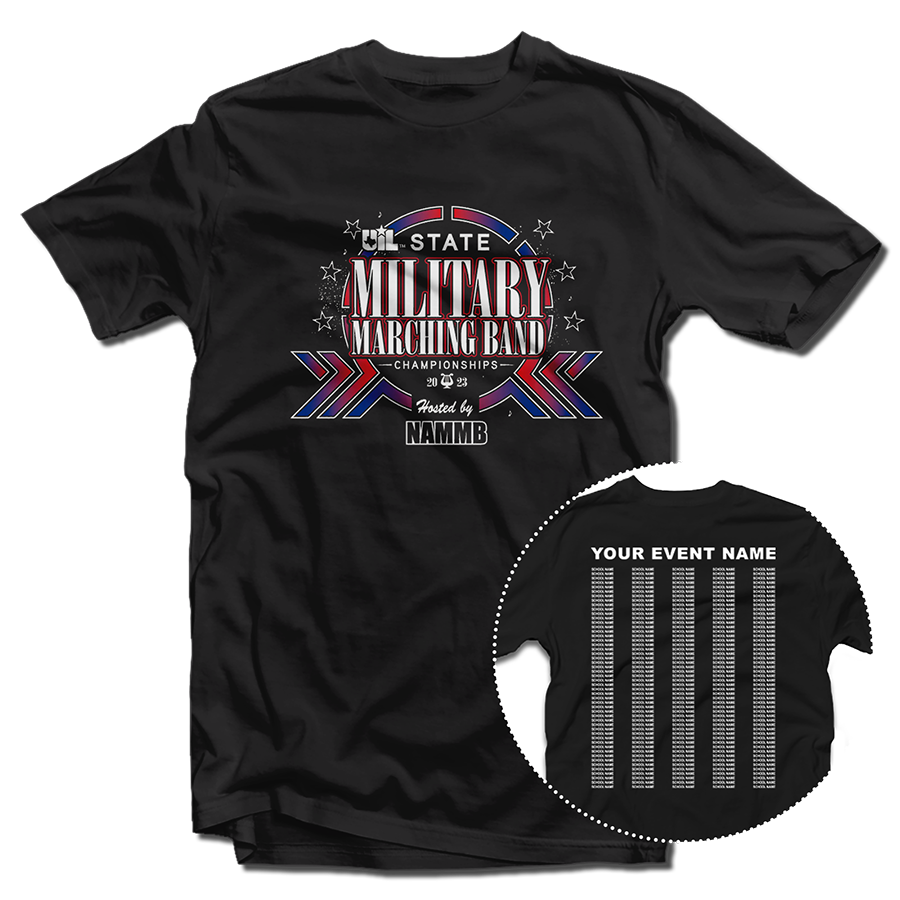 2023 UIL State Military Marching Band Championships  T-Shirt