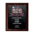 2023 UIL State Military Marching Band Championships 8x10 Plaque