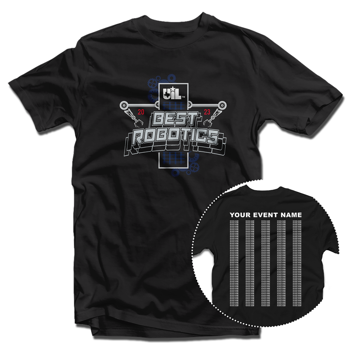 2023 UIL State Championships Robotics - Best T-Shirt