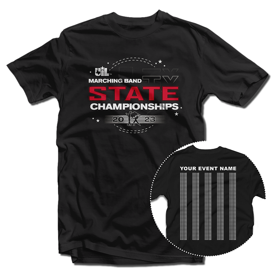 UIL 2023 State Marching Band Championships (1A/3A/5A) T-Shirt