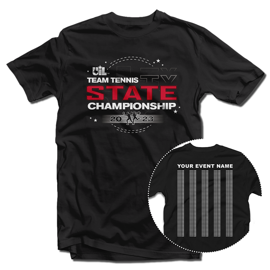 2023 UIL State Team Tennis Championships T-Shirt