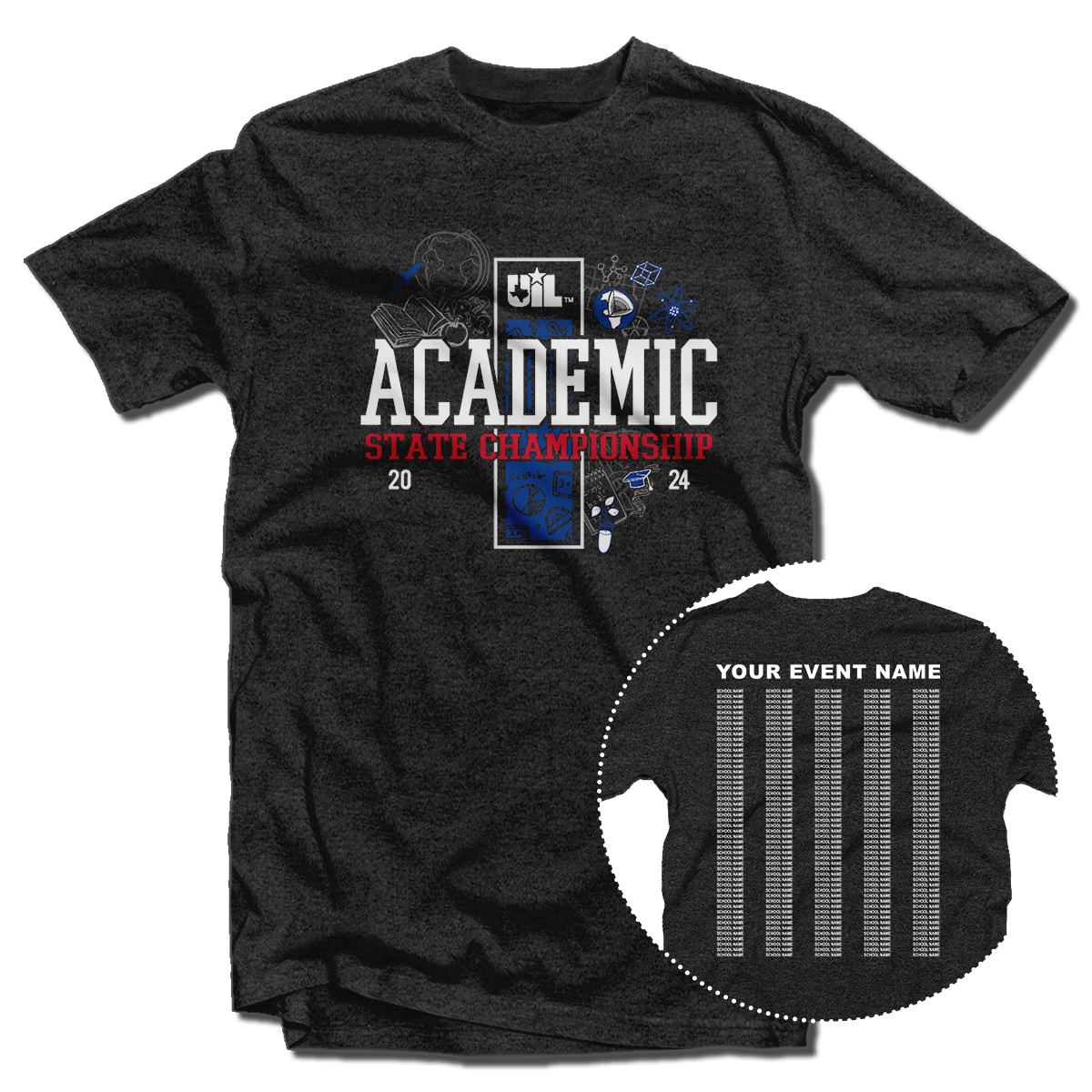 2024 UIL Academics State Championships T-Shirt