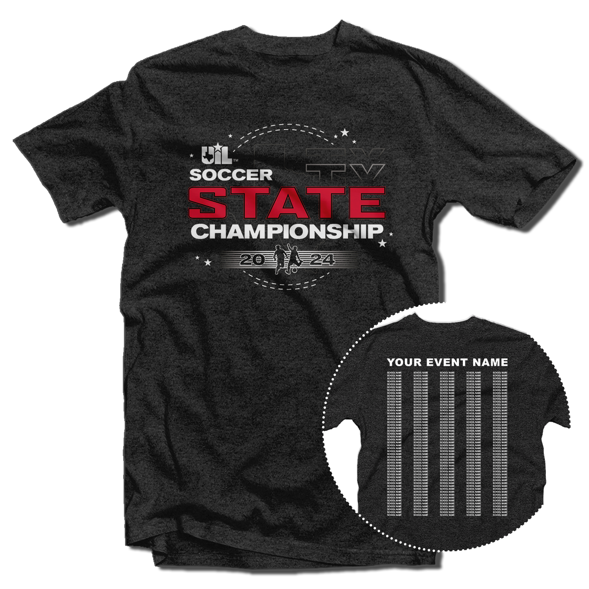 2024 UIL Soccer State Championships T-Shirt