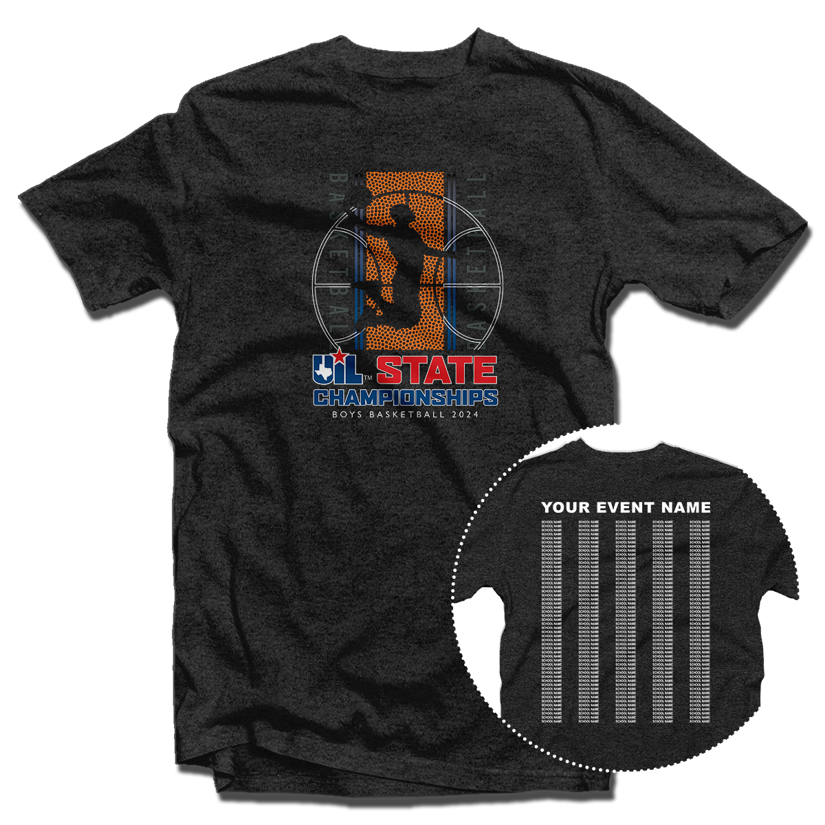 2024 UIL Boys Basketball State Championships T-Shirt