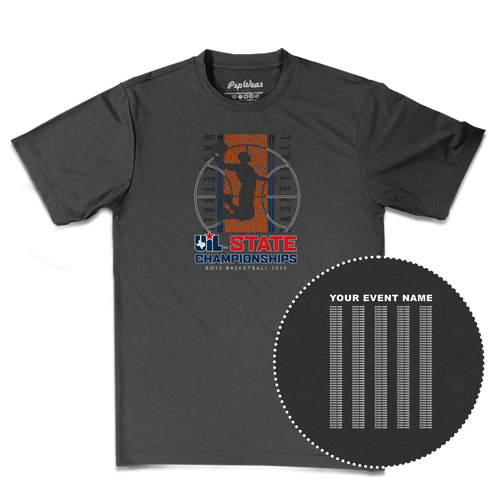 2024 UIL Boys Basketball State Championships Performance T-Shirt