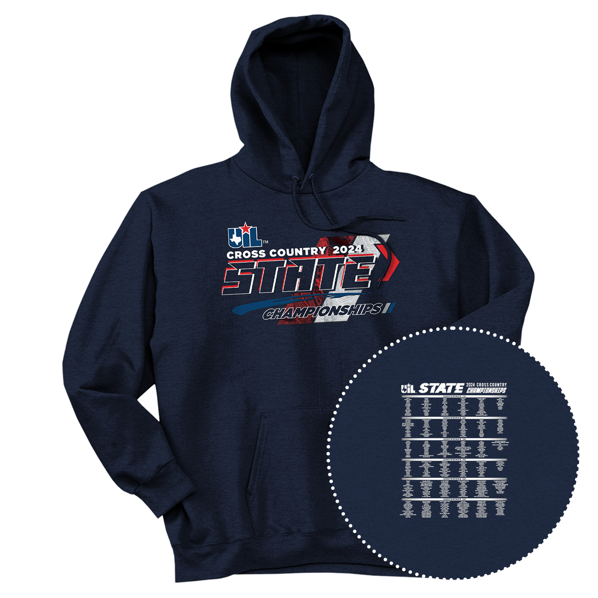 2024 UIL Cross Country State Championships Hoodie
