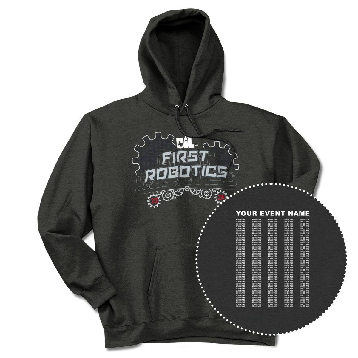 2024 UIL First - FRC Robotics Hoodie