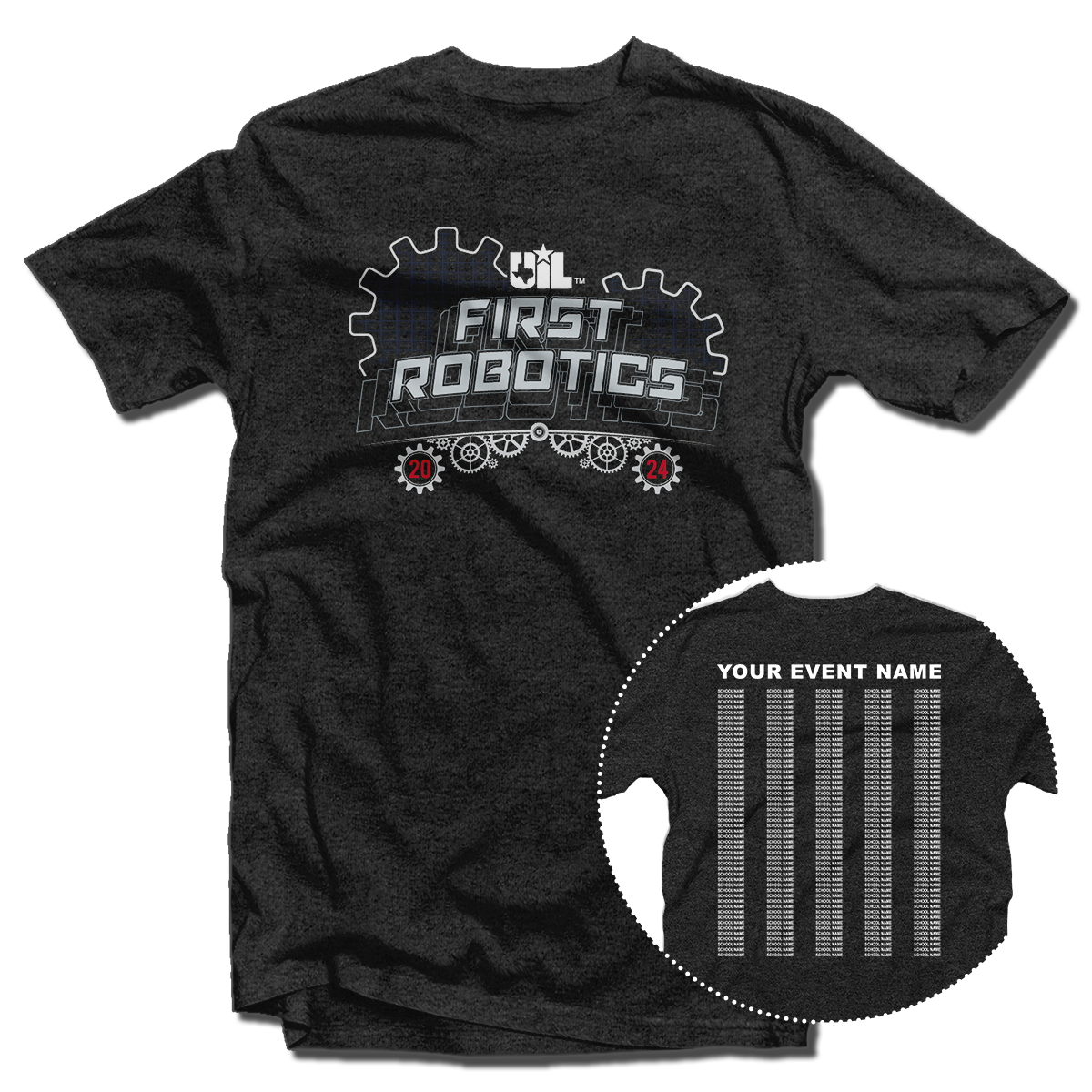 2024 UIL First - FTC Robotics T-Shirt