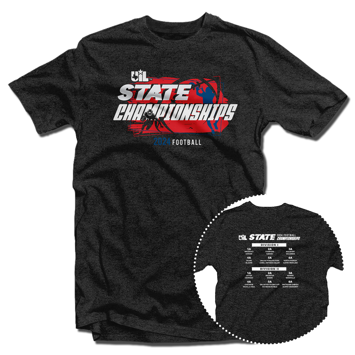 2024 UIL Football State Championships T-Shirt