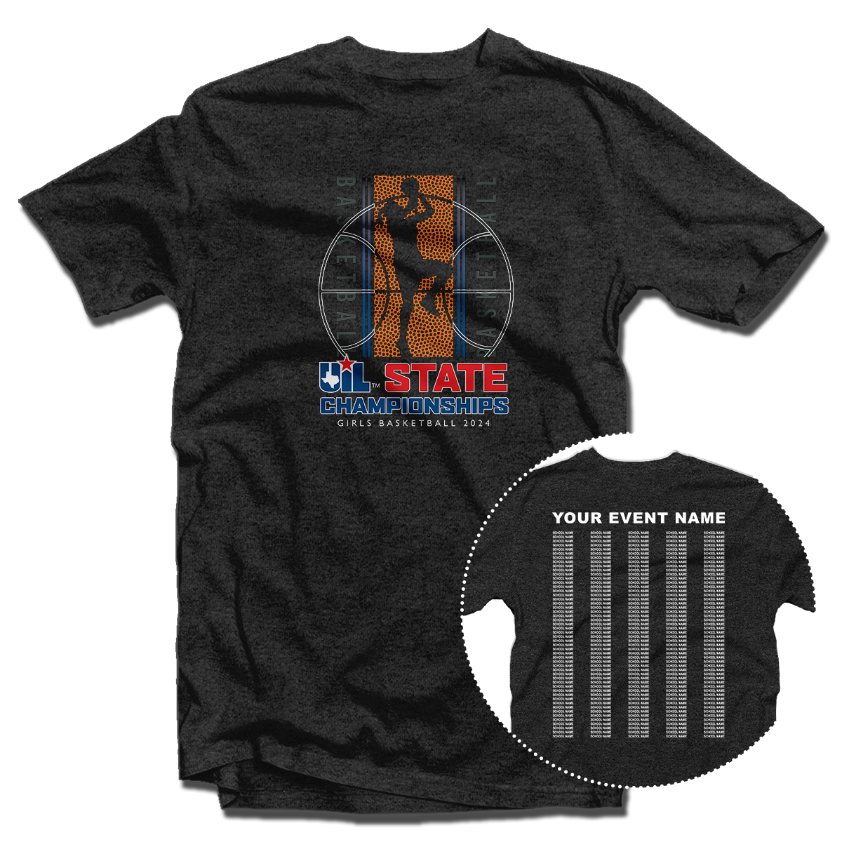 2024 UIL Girls Basketball State Championships T-Shirt