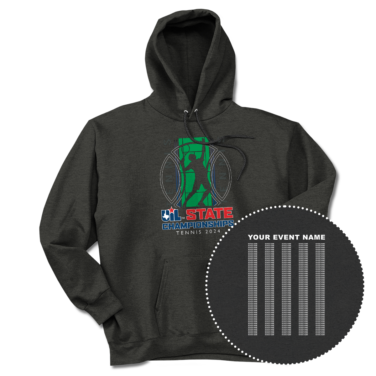 2024 UIL Individual Tennis State Championships Hoodie