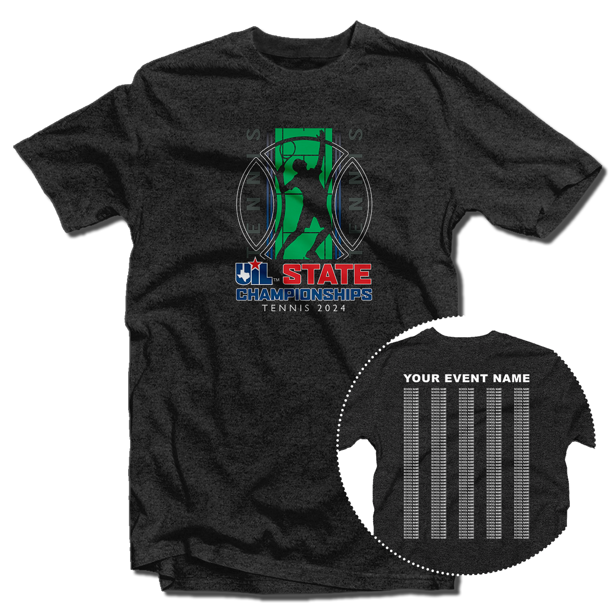 2024 UIL Individual Tennis State Championships T-Shirt