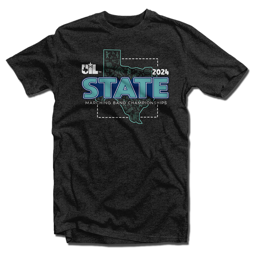 2024 UIL 1A/3A/5A State Marching Contest T-Shirt