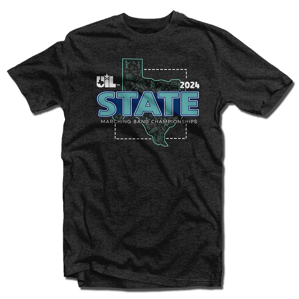 2024 UIL 1A/3A/5A State Marching Contest T-Shirt
