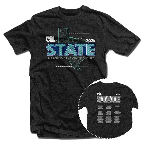 2024 UIL 1A/3A/5A State Marching Contest T-Shirt