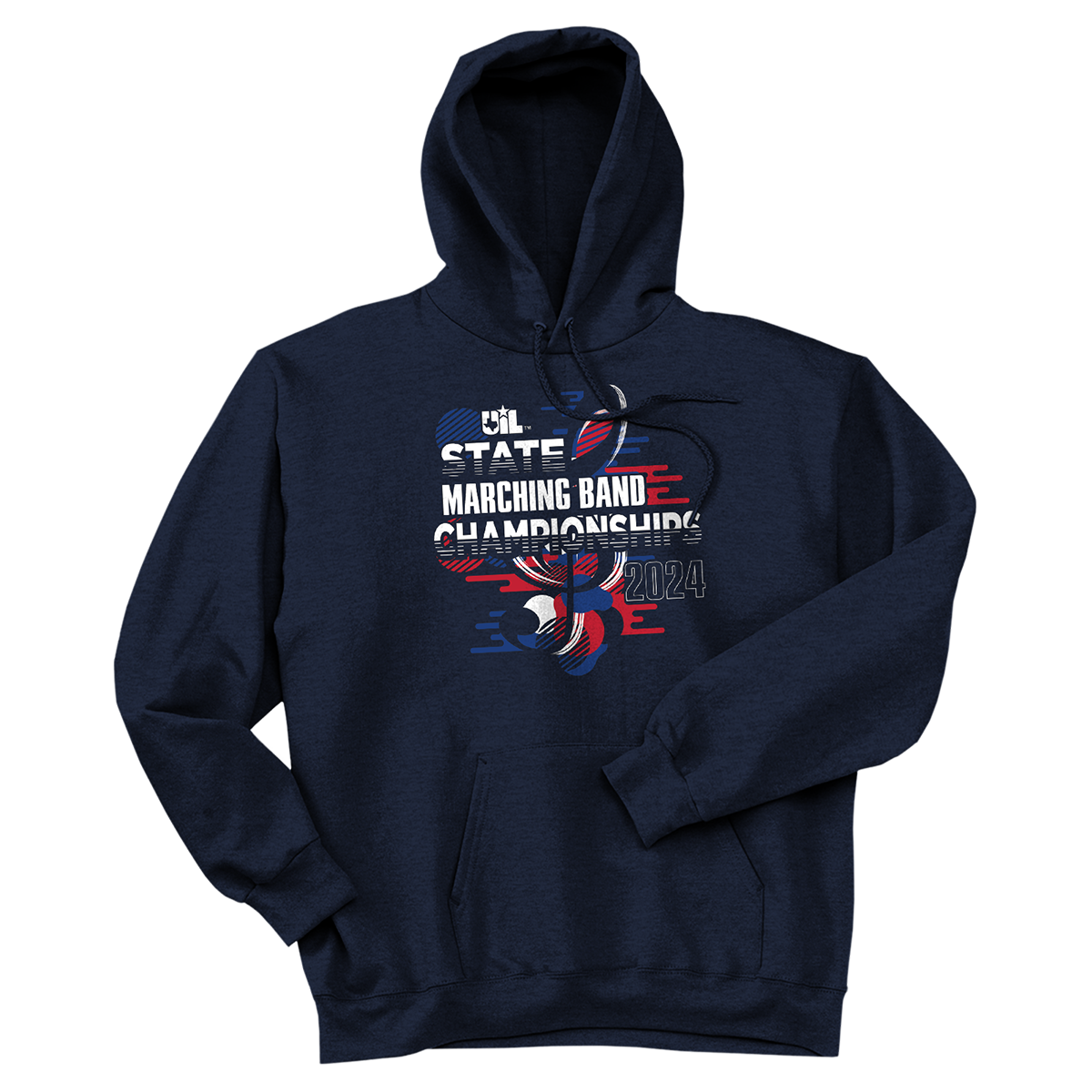 2024 UIL 1A/3A/5A State Marching Contest Hoodie