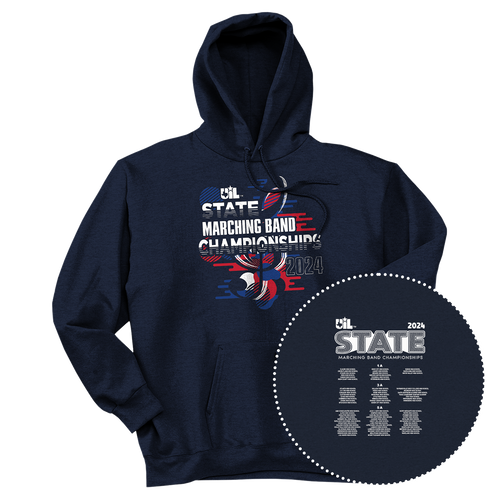2024 UIL 1A/3A/5A State Marching Contest Hoodie