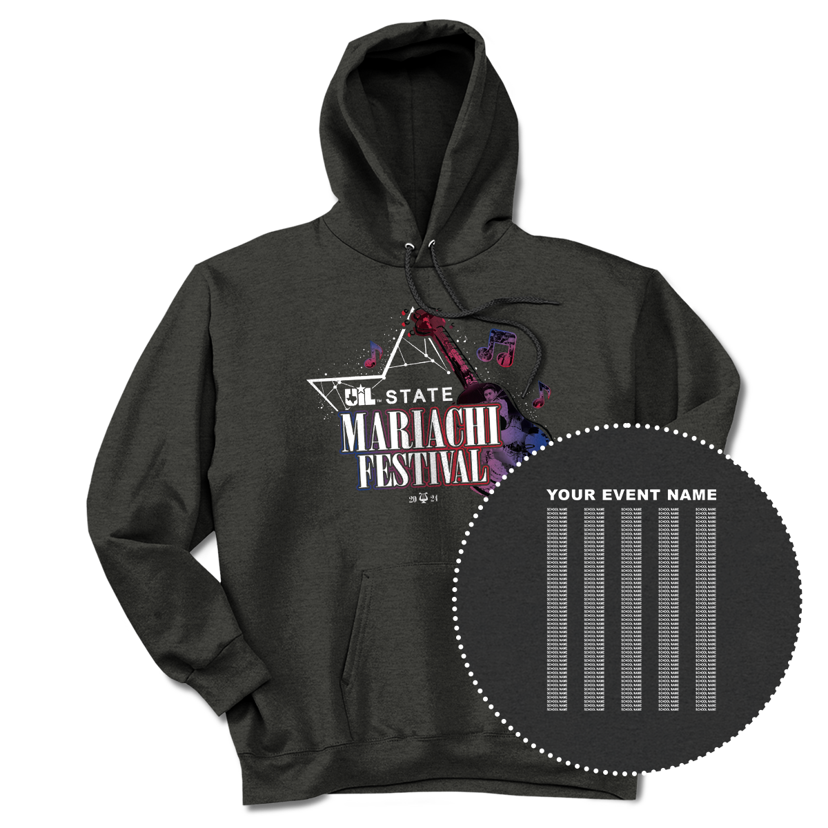 2024 UIL Mariachi State Festival Hoodie