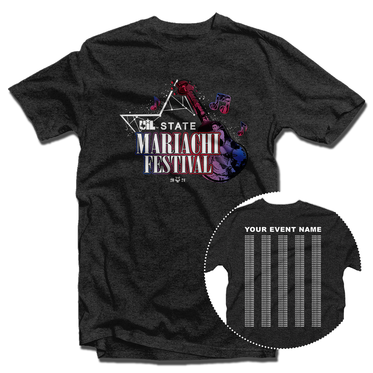 2024 UIL Mariachi State Festival T-Shirt
