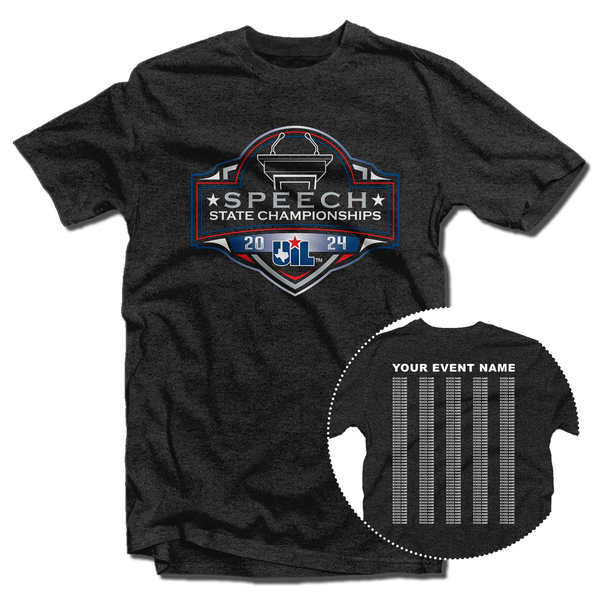2024 UIL Speech State Championships T-Shirt