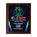 2024 UIL Softball State Championships 8x10 Plaque