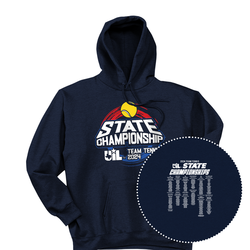 2024 UIL Team Tennis State Championships Hoodie