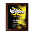 2024 UIL Team Tennis State Championships 8x10 Plaque