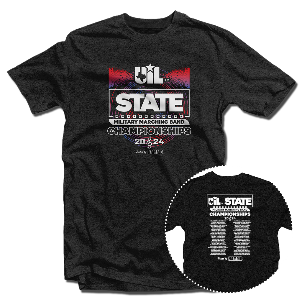 2024 UIL Military Marching Contest T-Shirt
