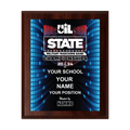 2024 UIL Military Marching Contest 8x10 Plaque