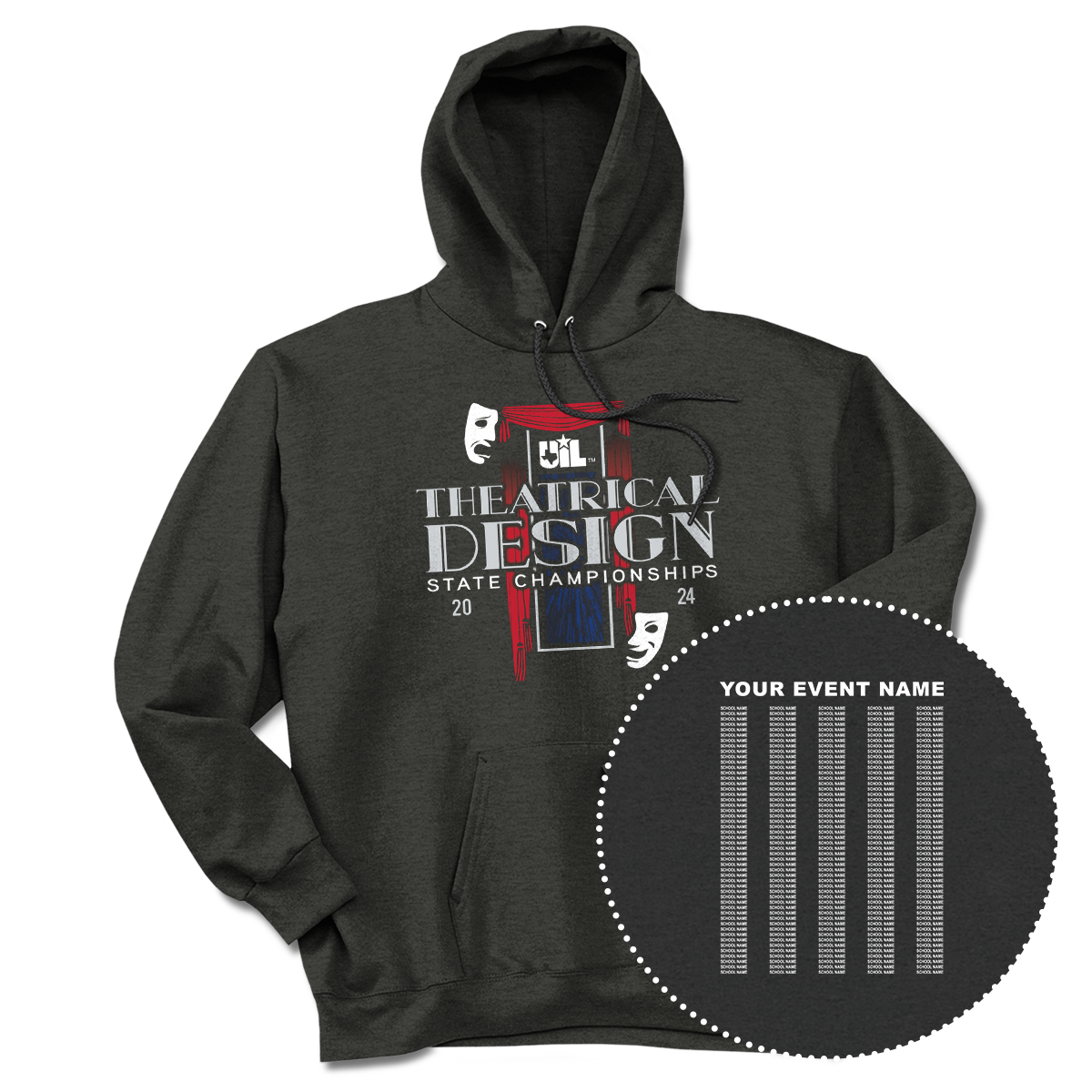 2024 UIL Theatrical Design State Championships Hoodie