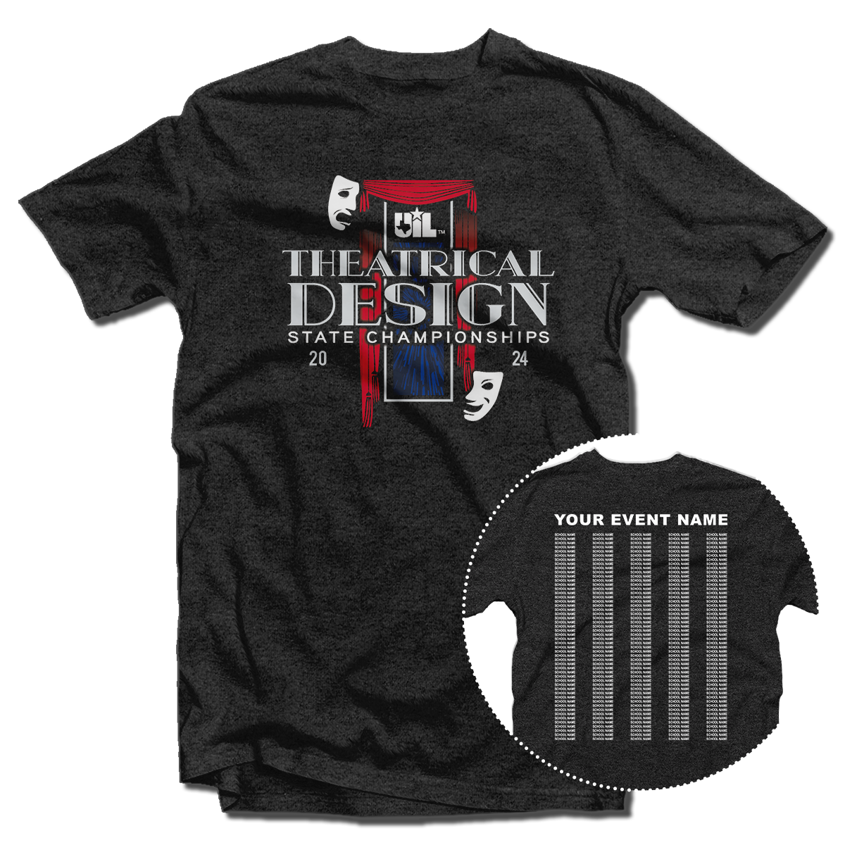 2024 UIL Theatrical Design State Championships T-Shirt