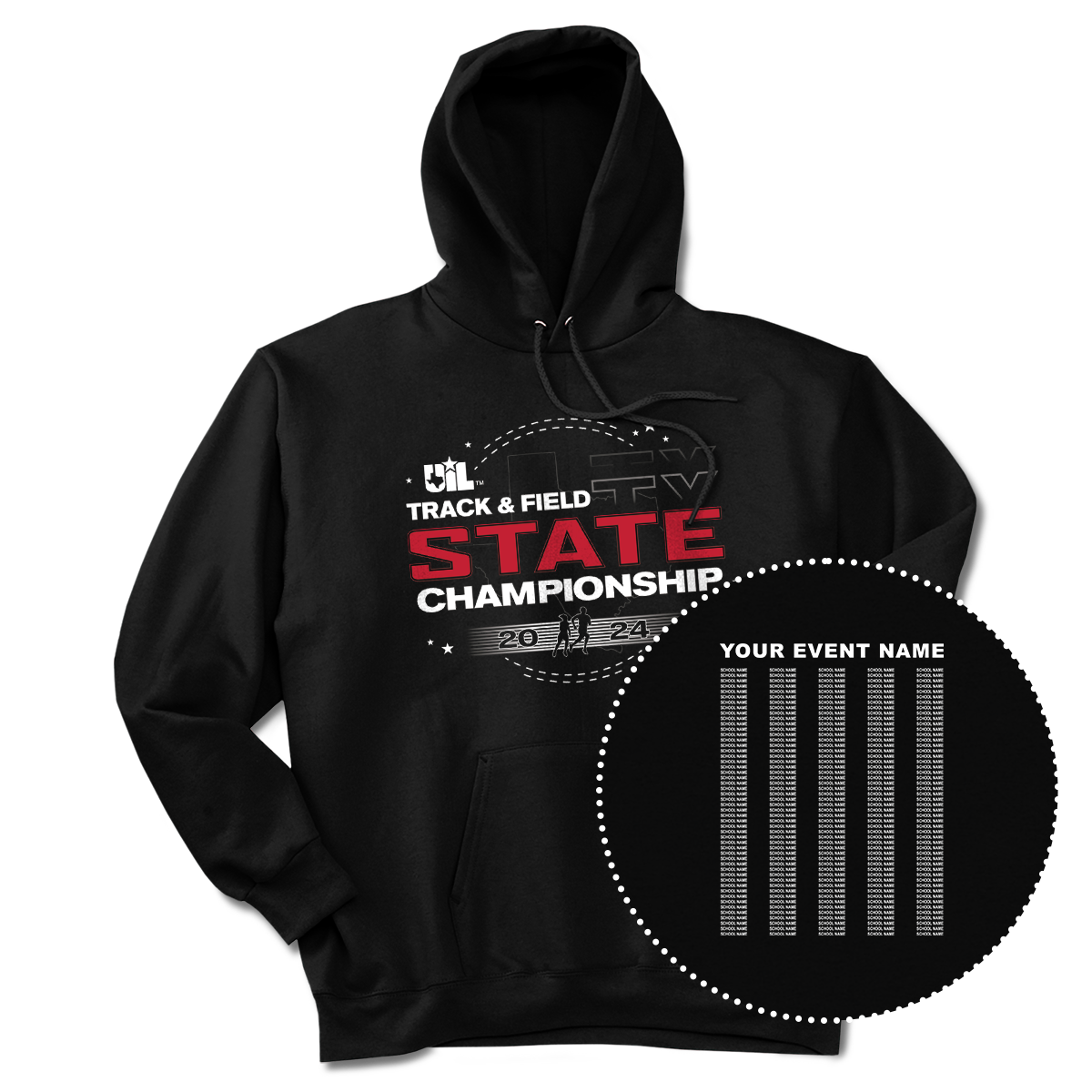 2024 UIL Track & Field State Championships Hoodie