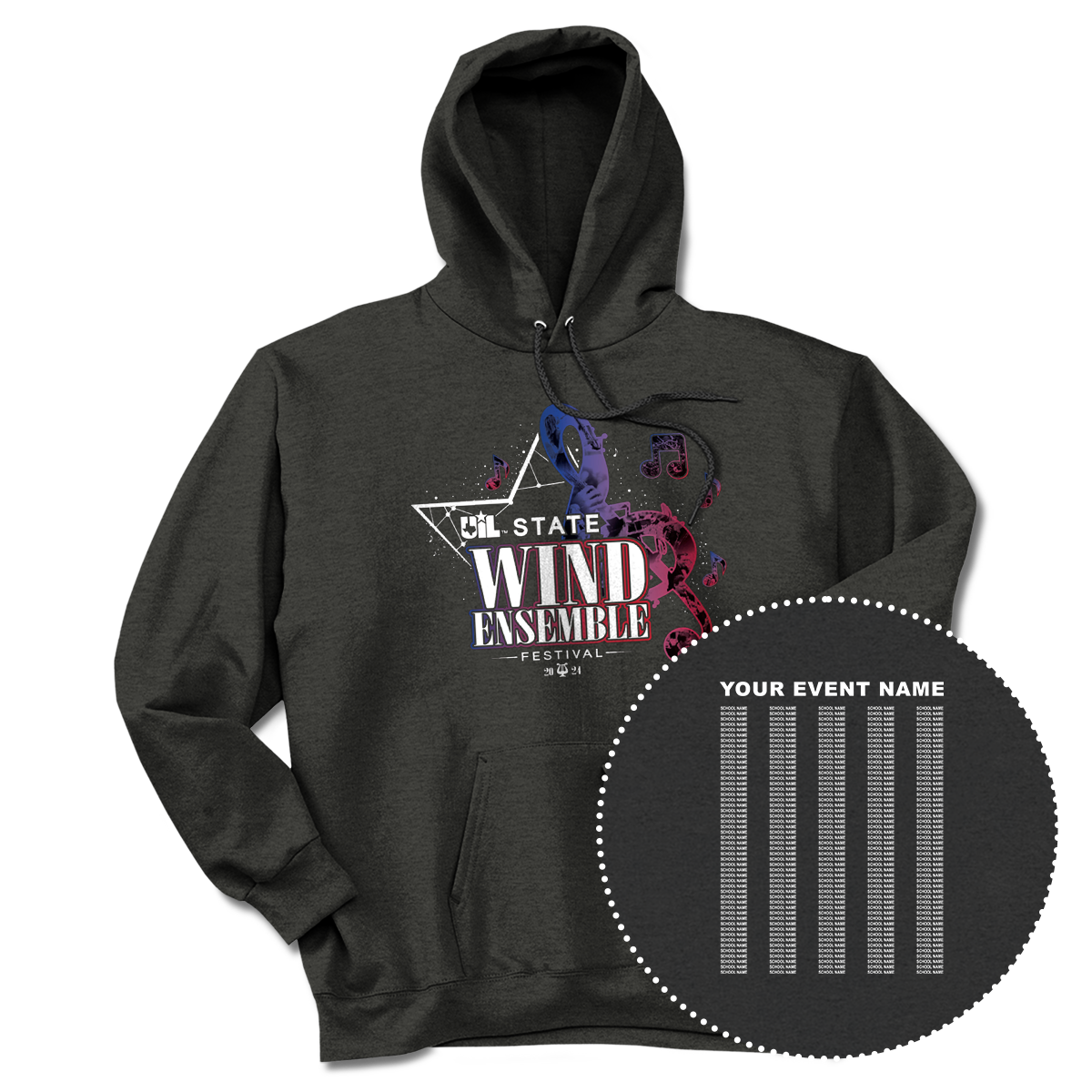 2024 UIL Wind Ensemble Festival Hoodie