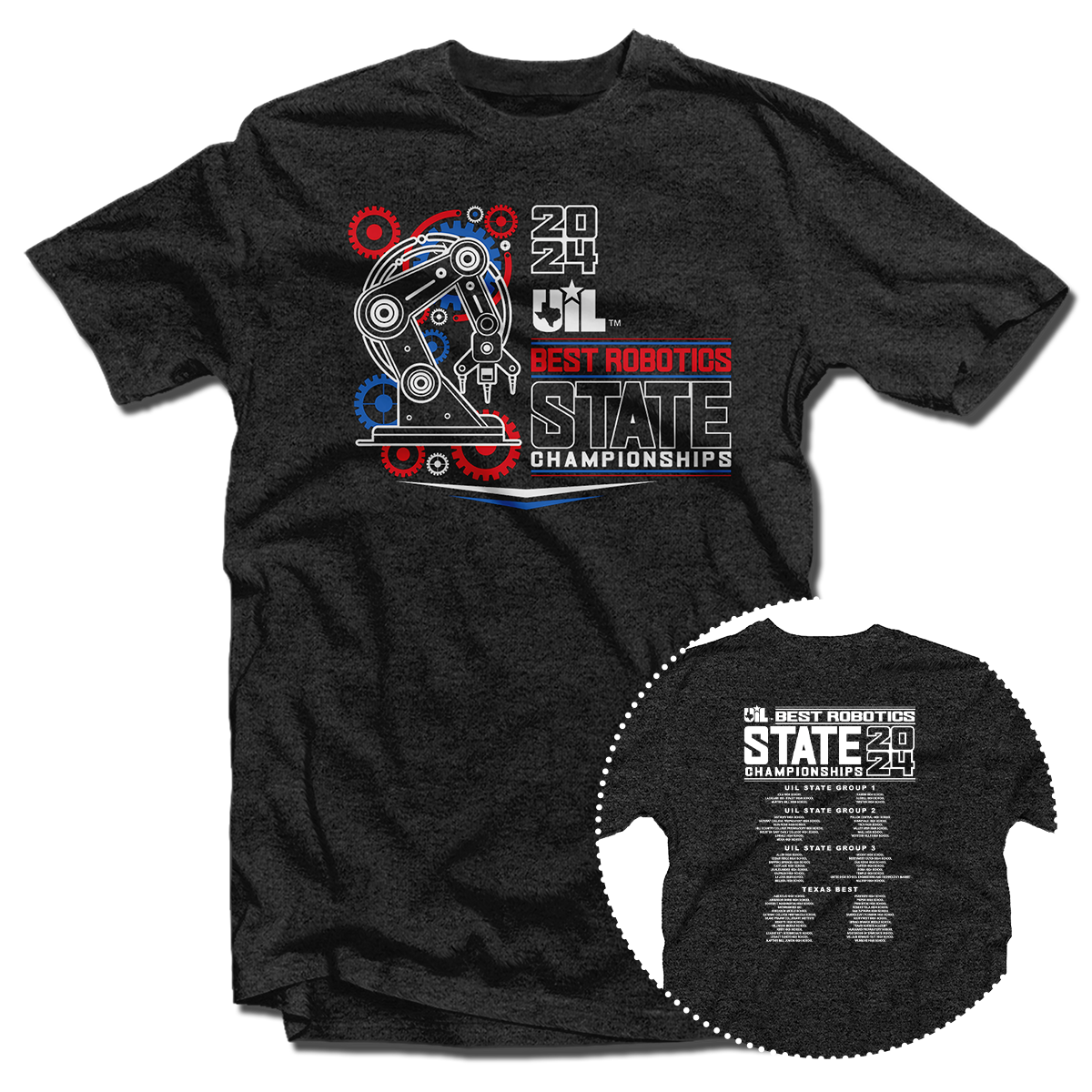 2024 UIL Robotics - Best State Championships T-Shirt