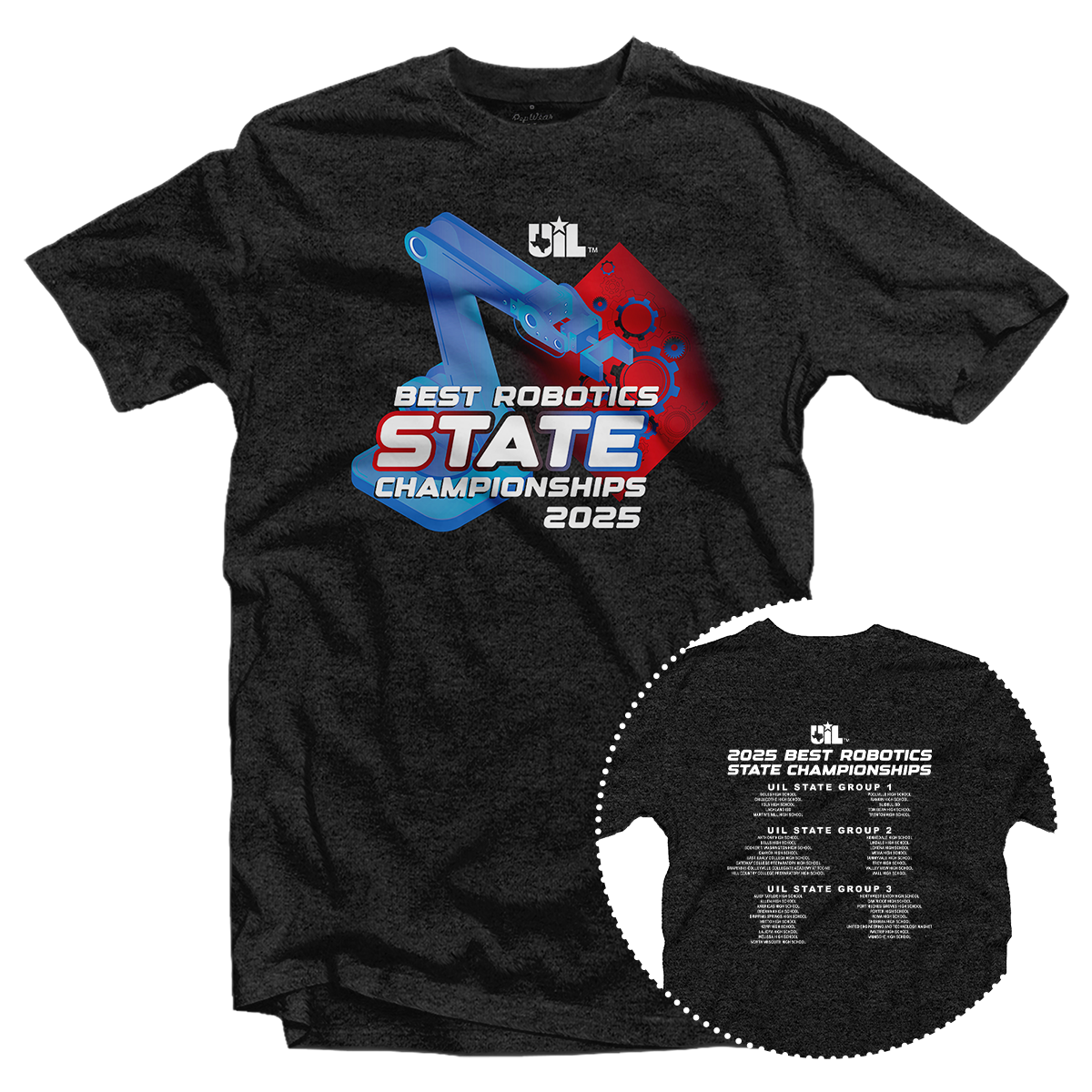 2025 UIL Best Robotics State Championships T-Shirt