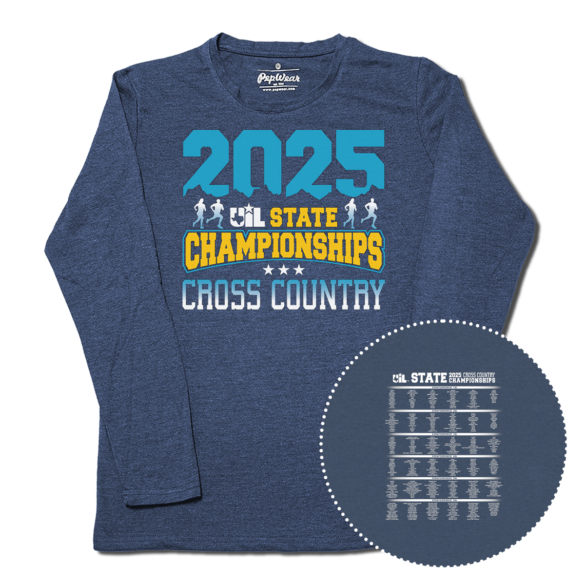 2025 UIL Cross Country State Championships Long Sleeve
