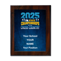 2025 UIL Cross Country State Championships 8x10 Plaque