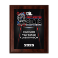 2025 UIL Robotics FIRST State Championships 8x10 Plaque
