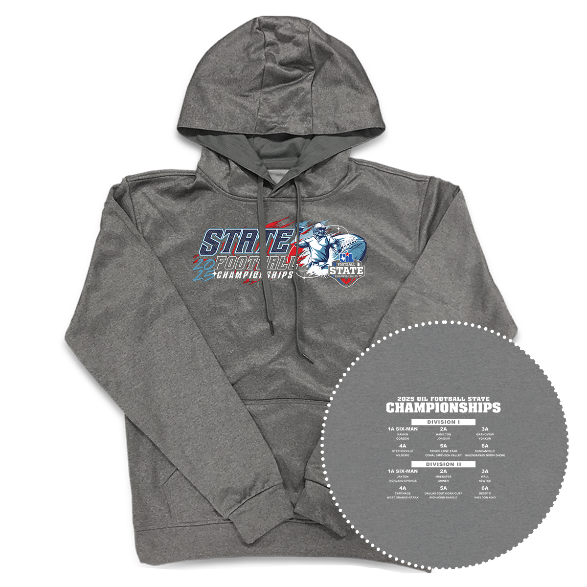 2025 UIL Football Performance Hoodie