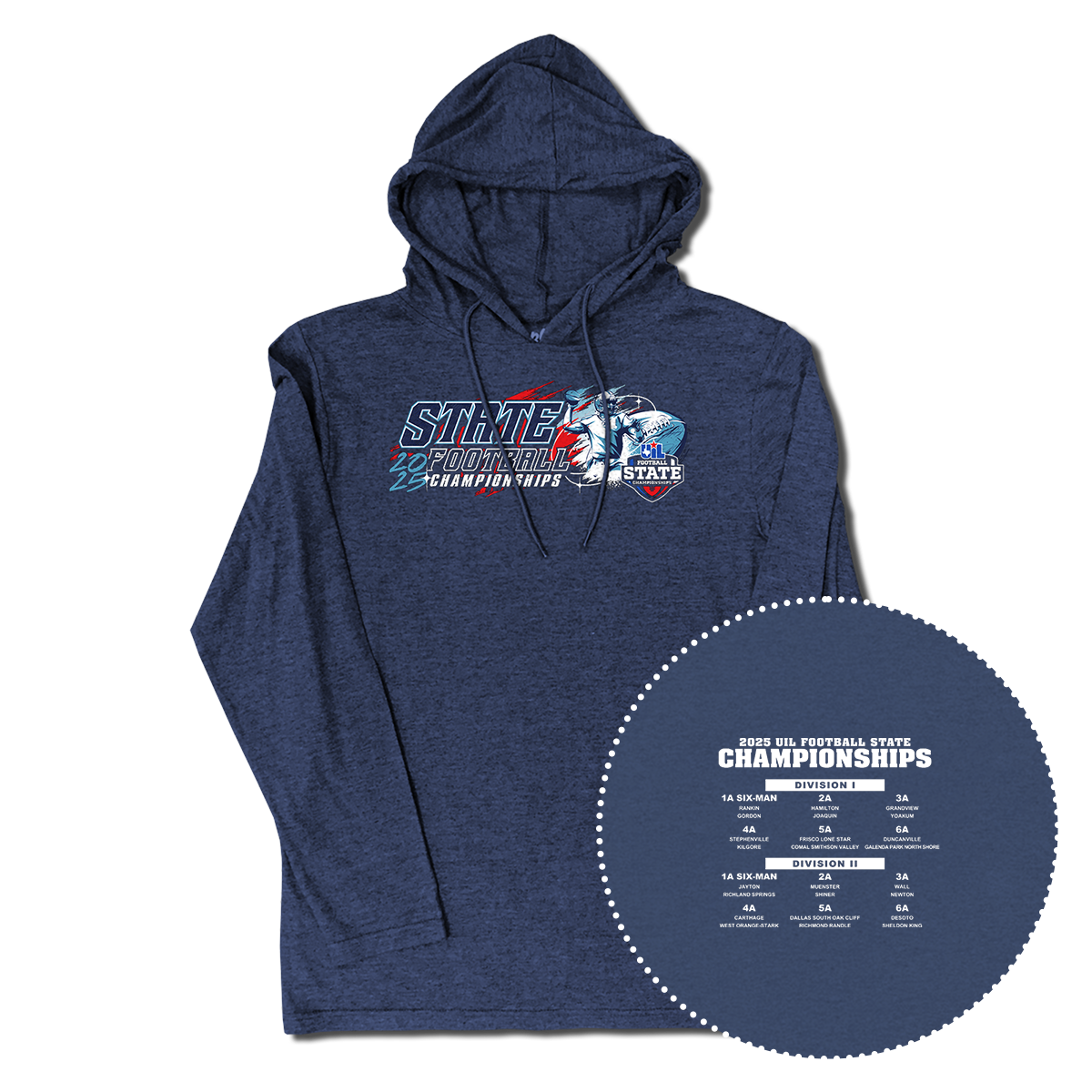 2025 UIL Football T-Shirt Hoodie