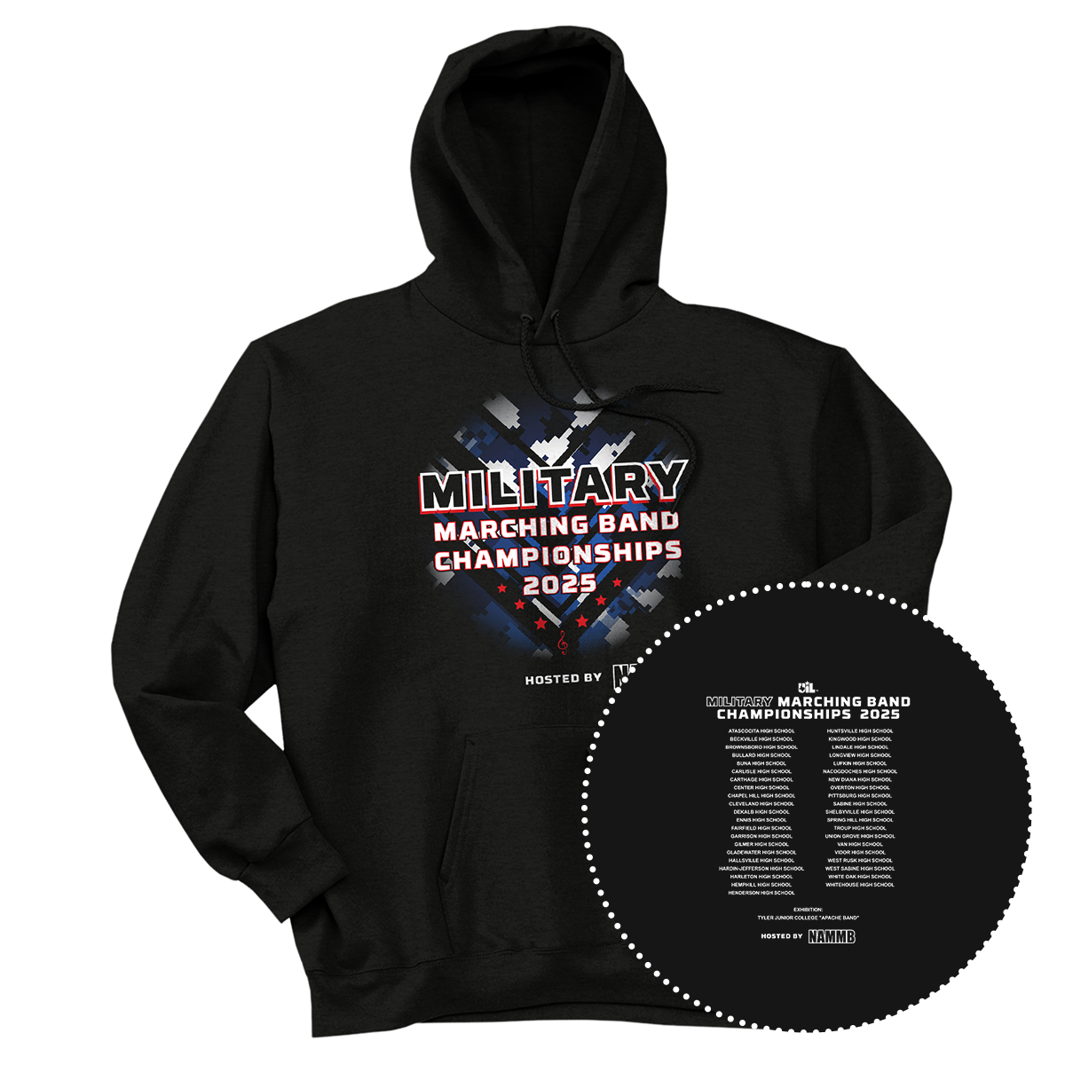 2025 UIL Military Marching State Championships Hoodie
