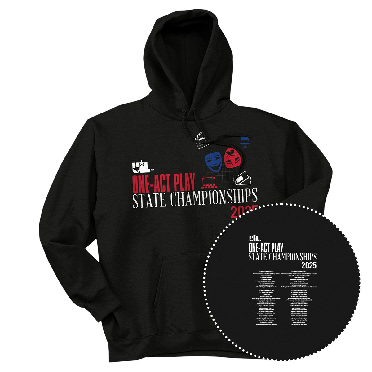 2025 UIL One-Act Play State Championships Hoodie