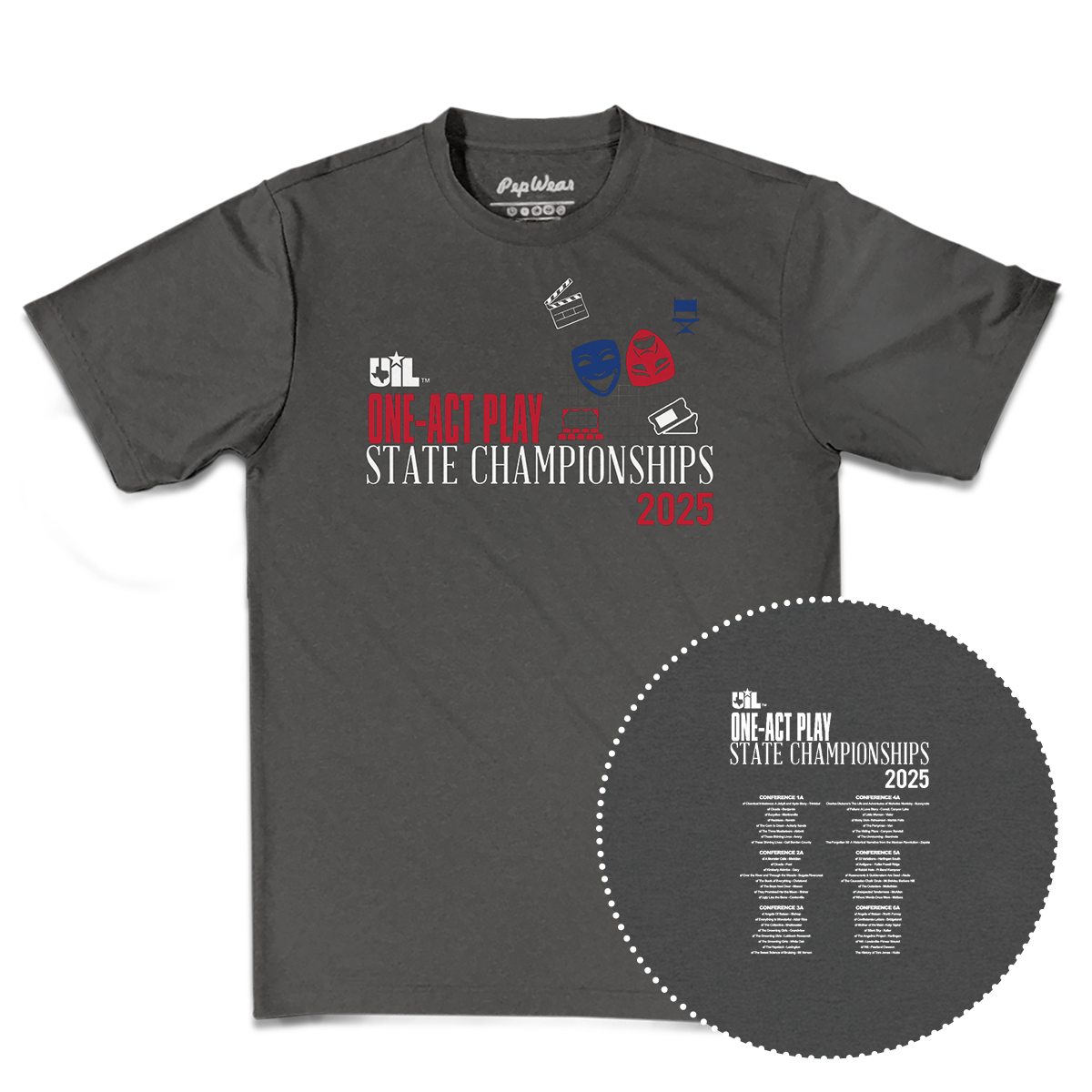 2025 UIL One-Act Play State Championships Performance T-Shirt