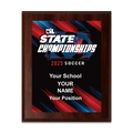 2025 UIL Soccer State Championships 8x10 Plaque