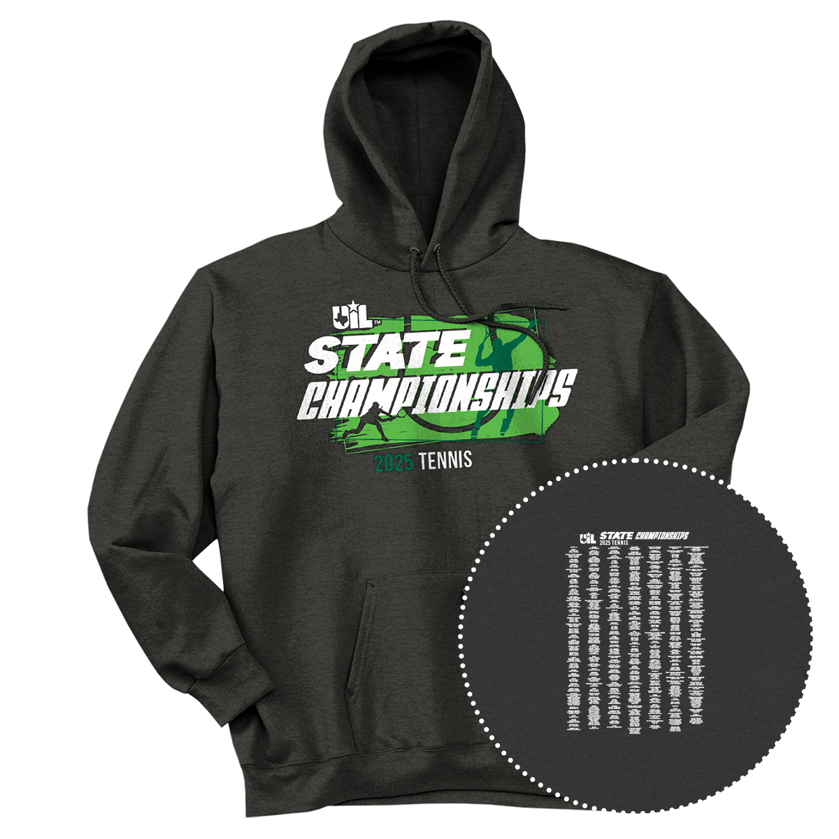 2025 UIL Individual Tennis State Championships Hoodie