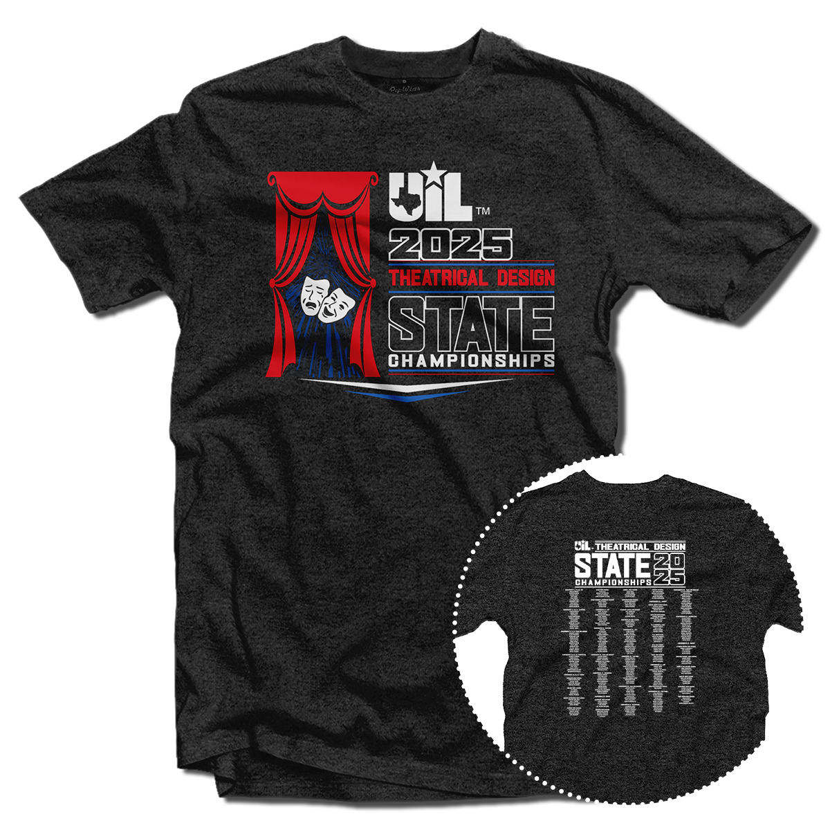2025 UIL Theatrical Design State Championships T-Shirt