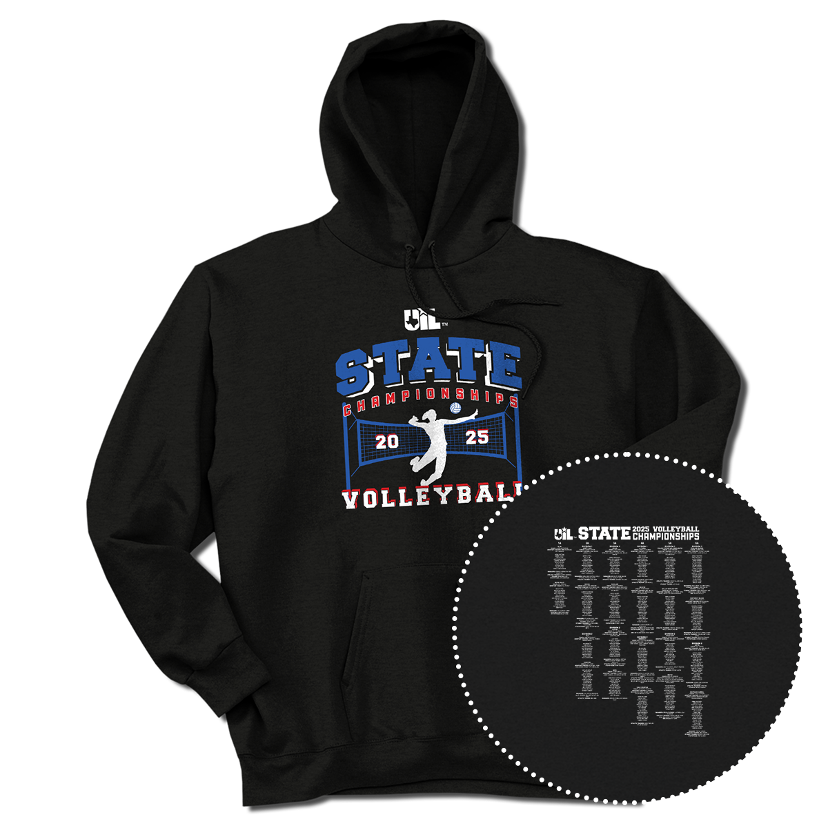 2025 UIL State Championships Volleyball Hoodie