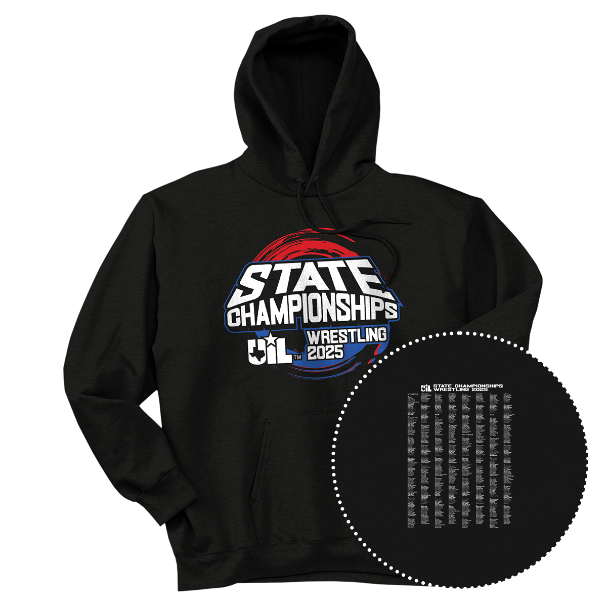 2025 UIL Wrestling State Championships Hoodie