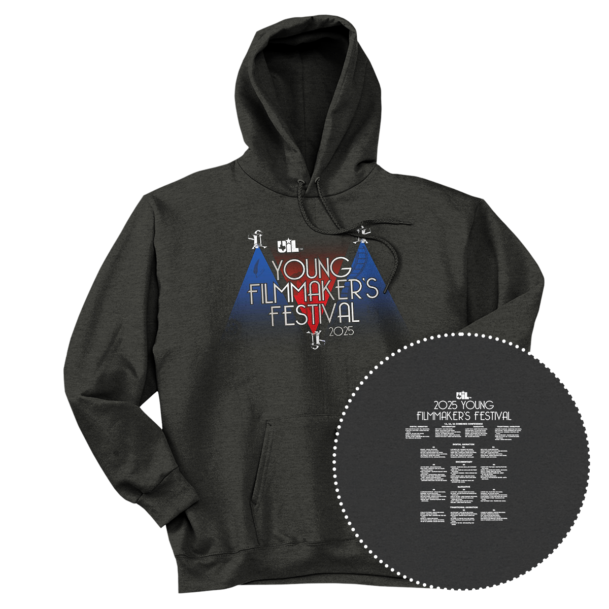 2025 UIL Young Filmmakers Festival Hoodie